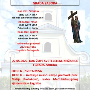 Proslava Dana župe sv. Jelene Križarice i Dana grada Zaboka